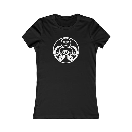 Women's fit T-Shirt featuring “Hishuk’ish Tsawassen” design by Joshua Watts