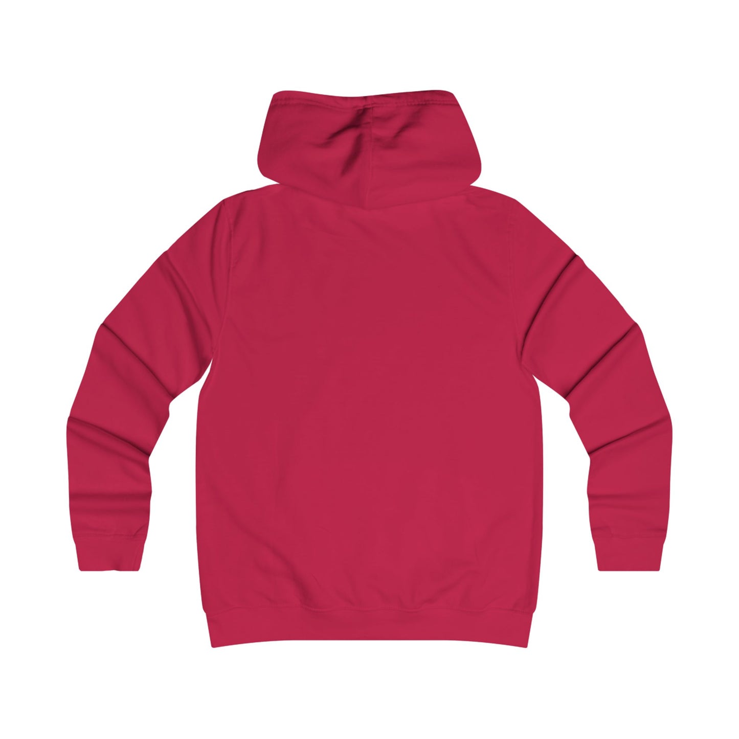 Women’s fit Pullover Hoodie with twin wolves design by Joshua Watts
