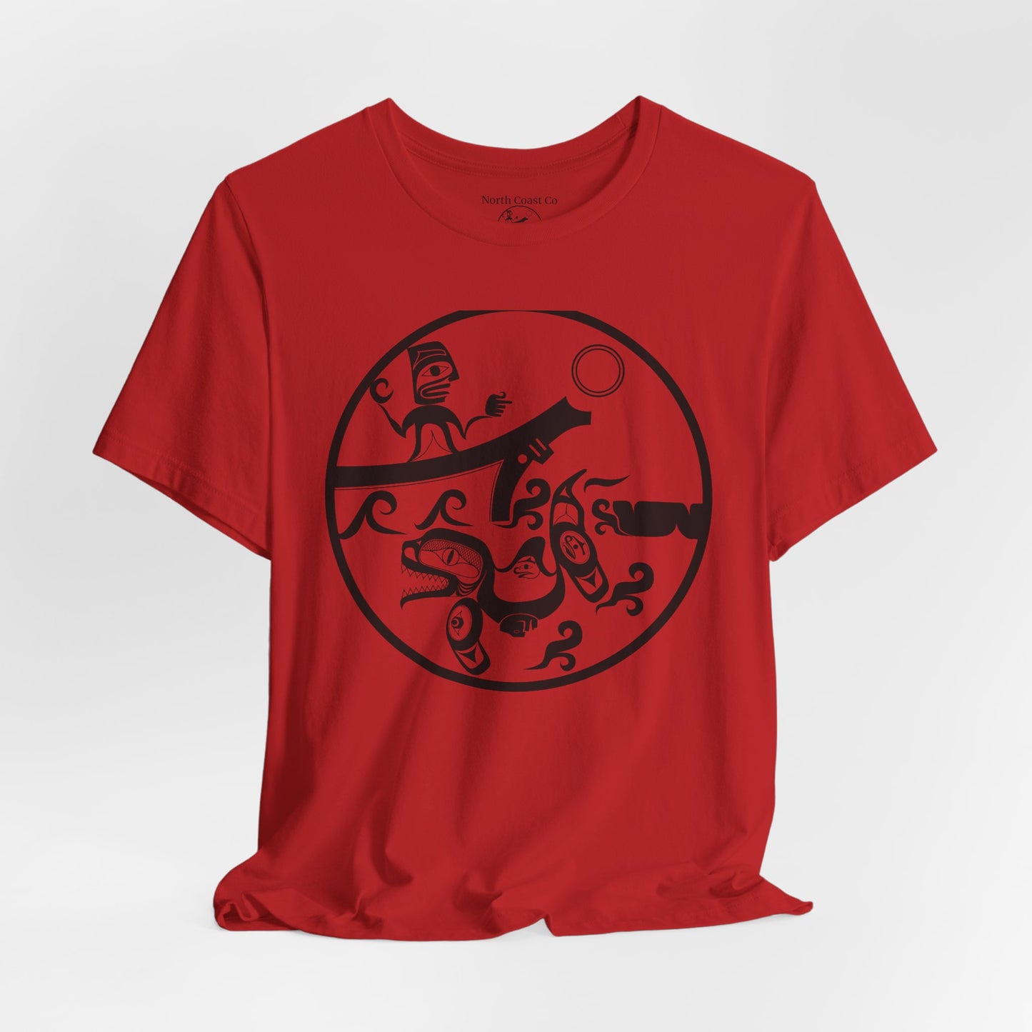 Unisex T-shirt with “observing” design by Joshua Watts