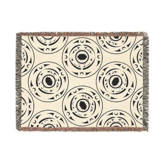Life and Death Woven Blanket