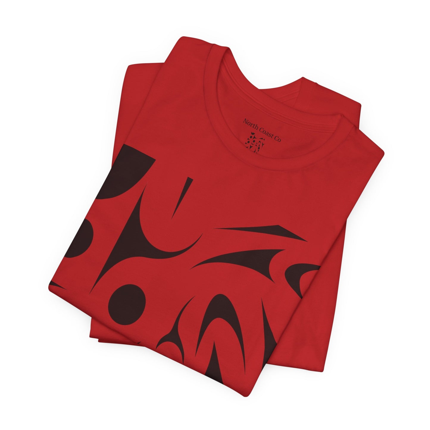 Unisex T-Shirt with black and white “Thunderbird” Design by Joshua Watts