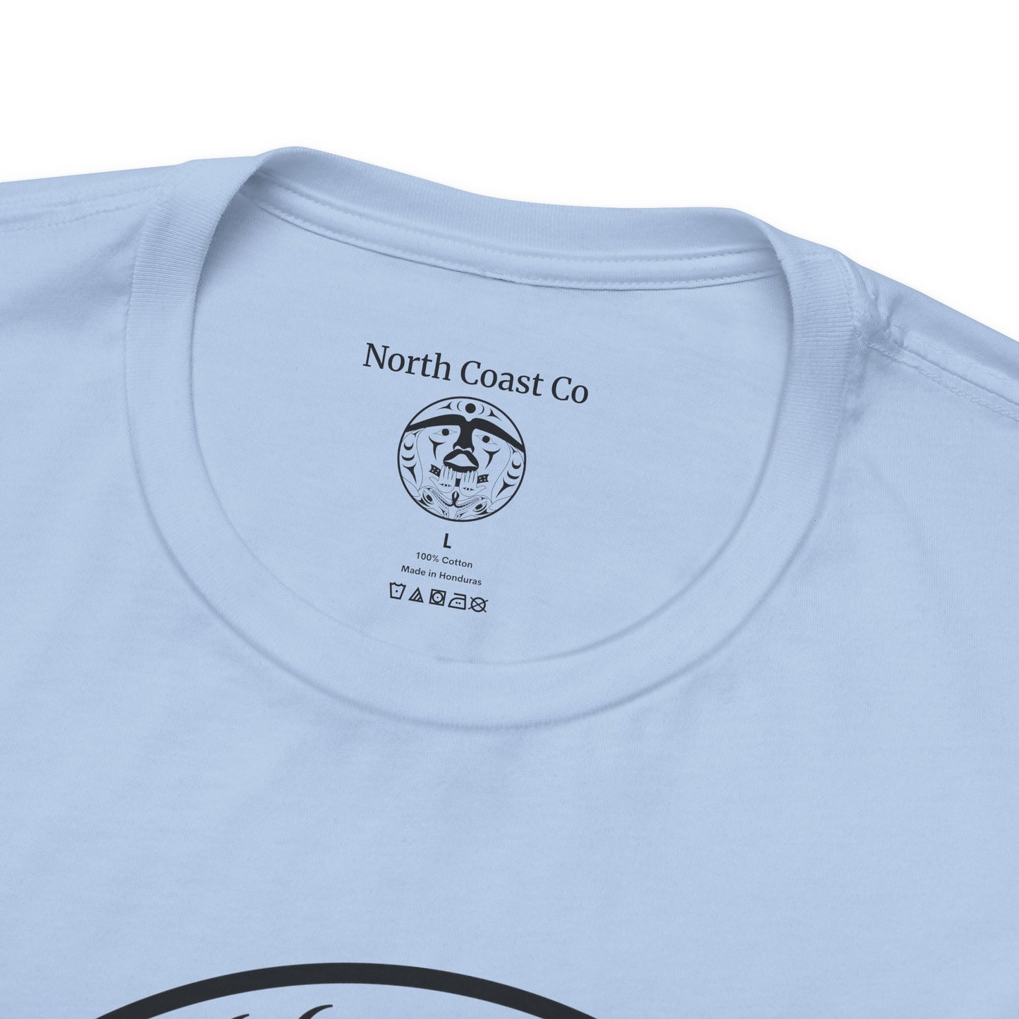 Unisex T-Shirt with “Xwechtaal” design by Joshua Watts