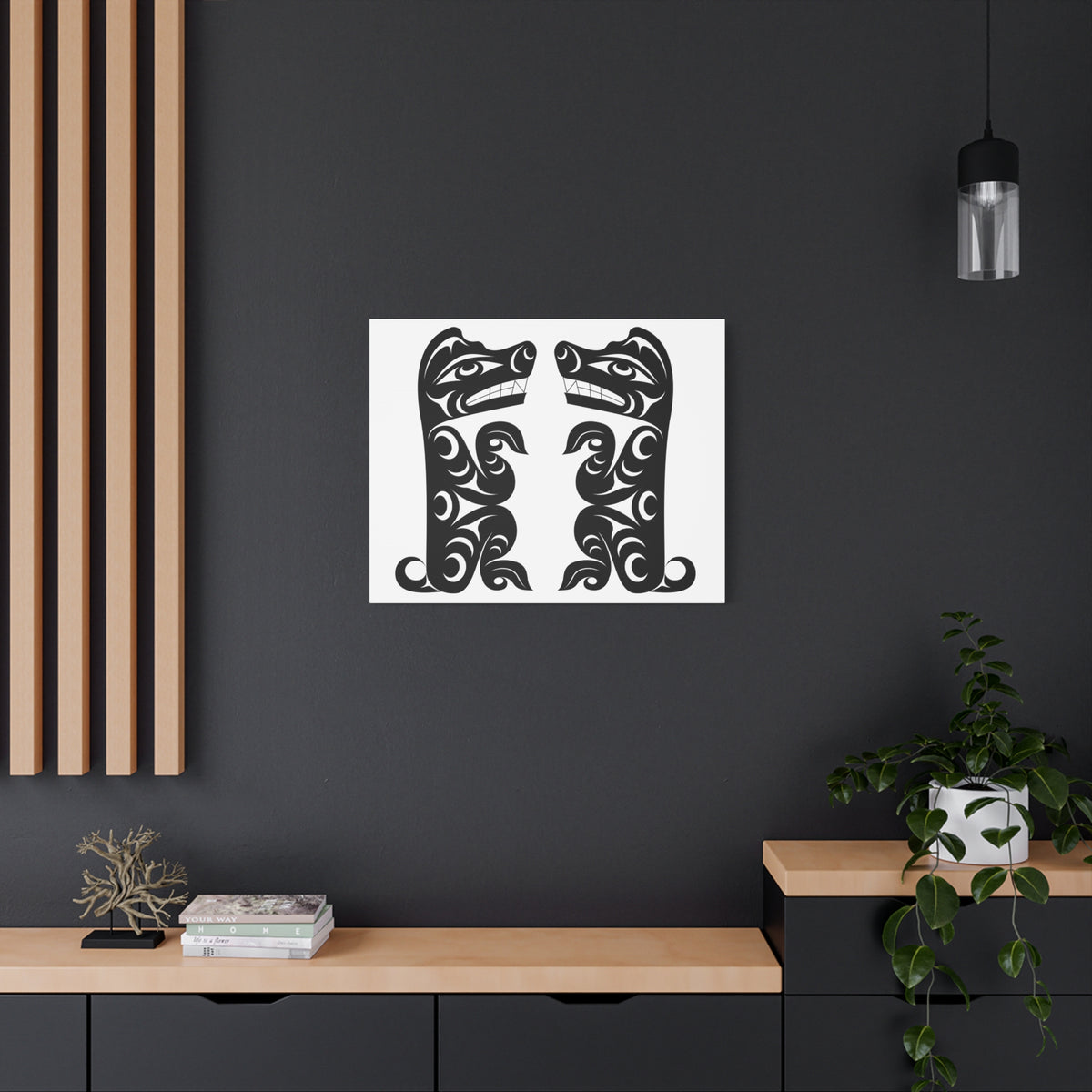 Bears Canvas Art Print