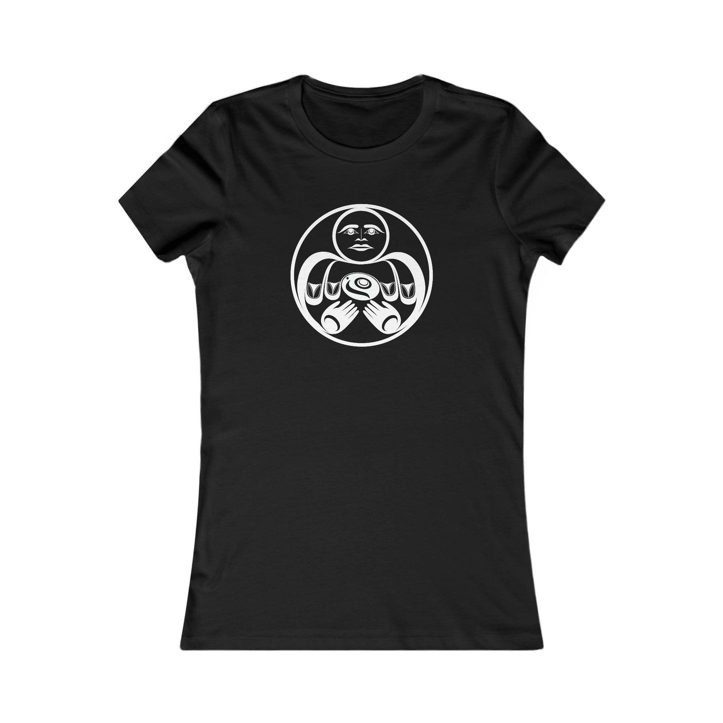 Women's fit T-Shirt featuring “Hishuk’ish Tsawassen” design by Joshua Watts