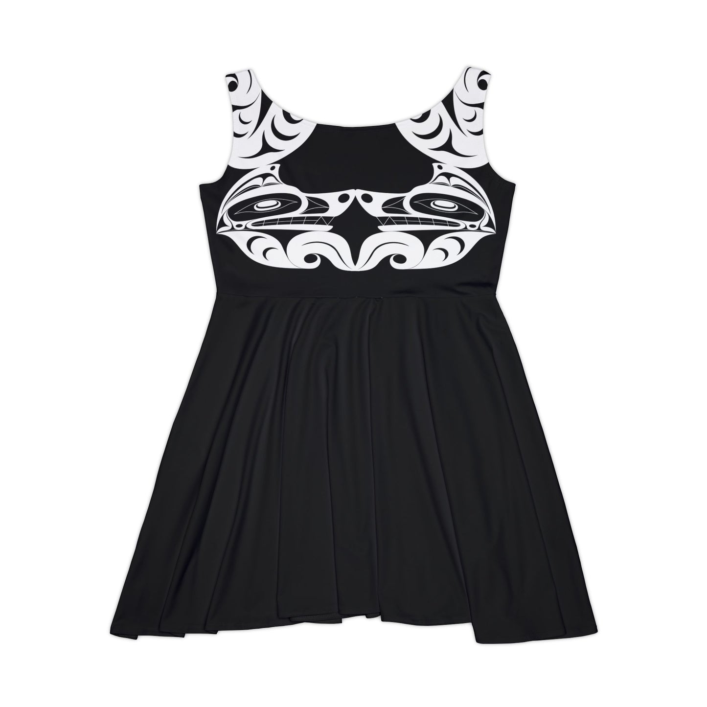 Skater Dress with Wolves design by Joshua Watts