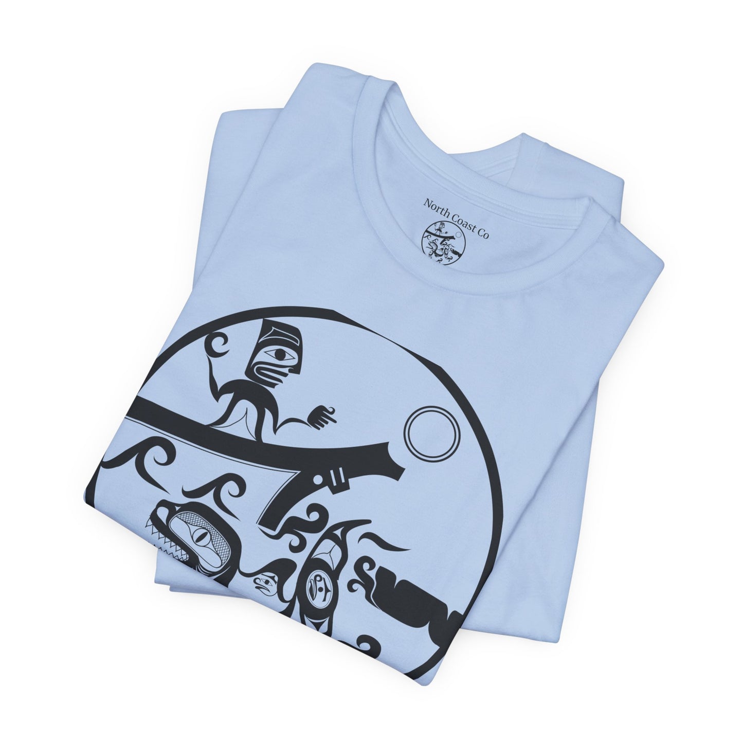 Unisex T-shirt with “observing” design by Joshua Watts