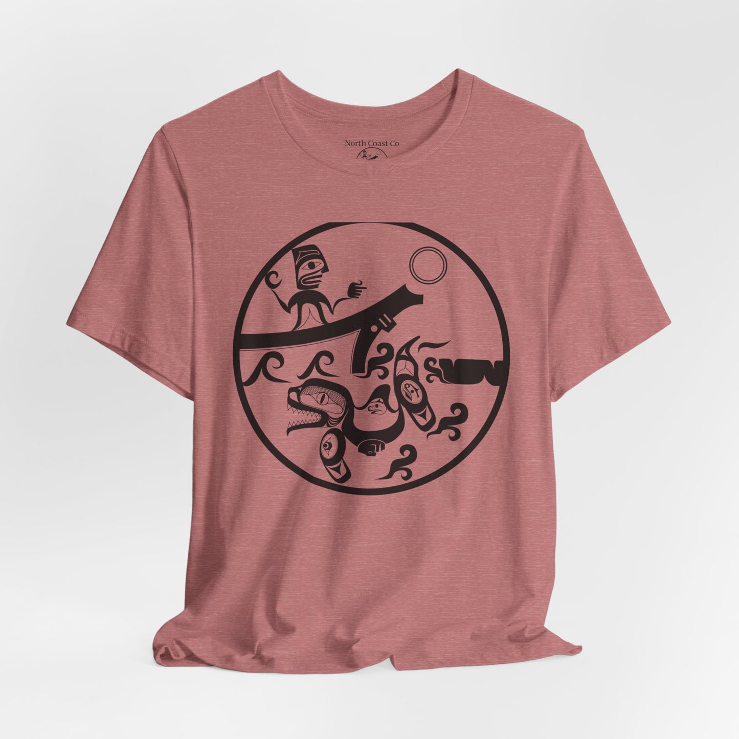 Unisex T-shirt with “observing” design by Joshua Watts