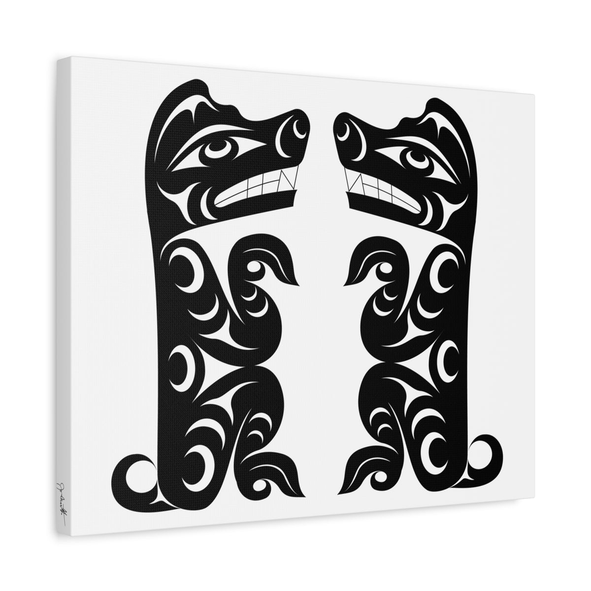 Bears Canvas Art Print