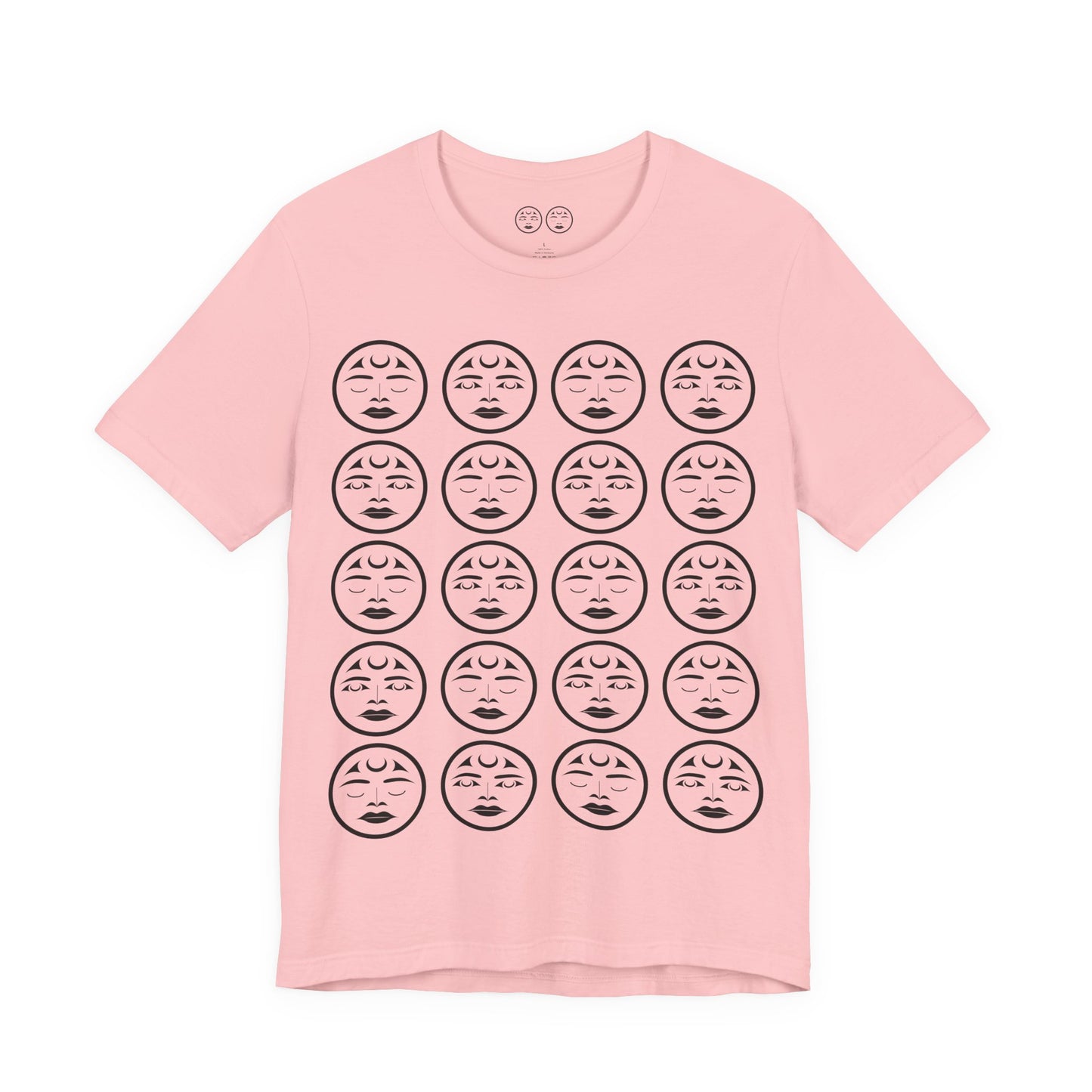 Unisex T-Shirt with “Many Moons” Design by Joshua Watts