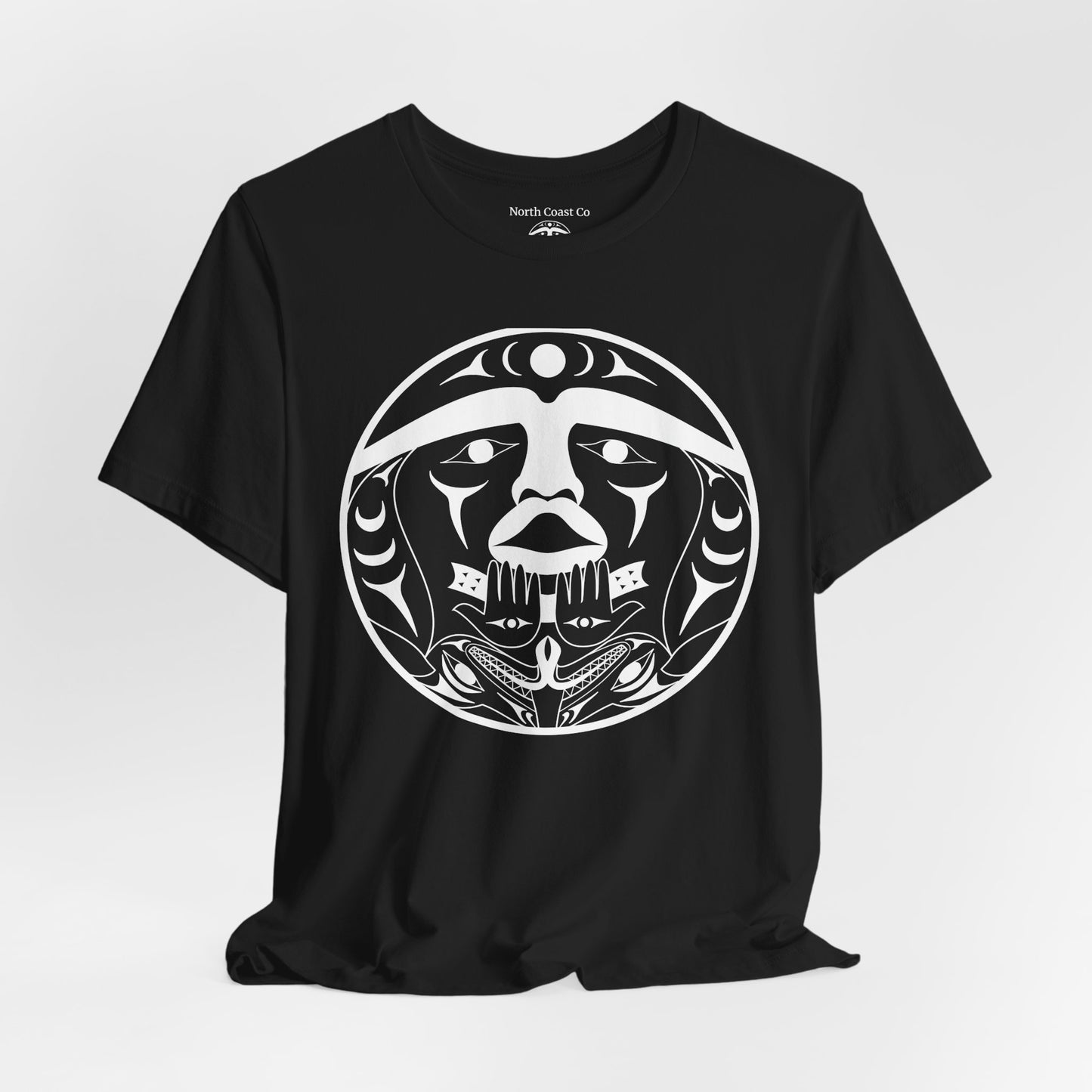 Unisex T-Shirt with “Xwechtaal” design by Joshua Watts