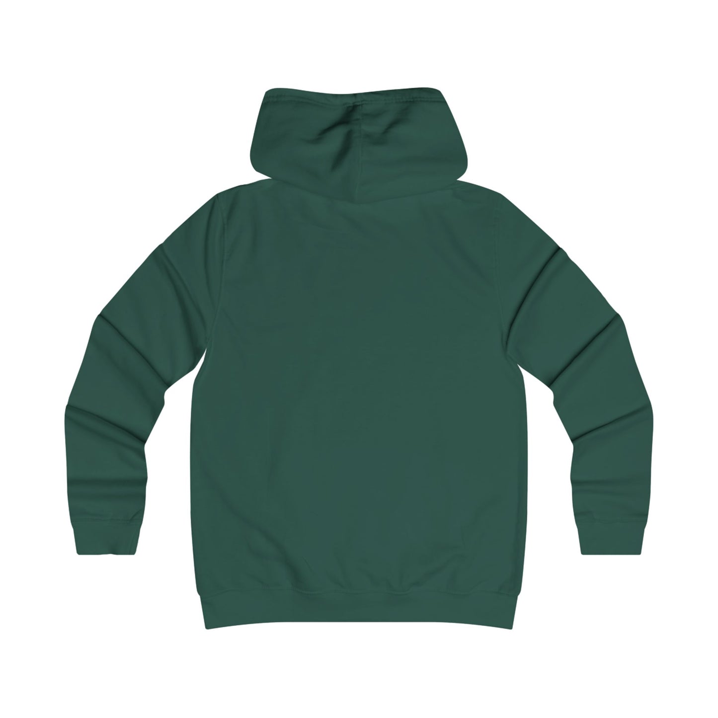 Women’s fit Pullover Hoodie with twin wolves design by Joshua Watts
