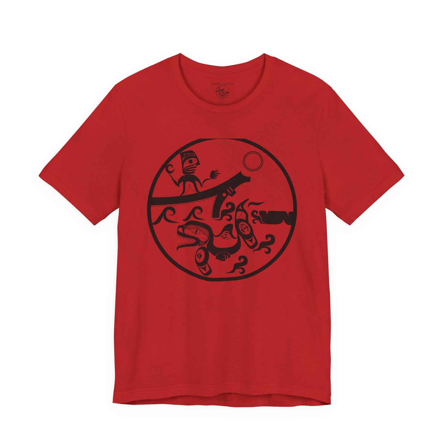 Unisex T-shirt with “observing” design by Joshua Watts