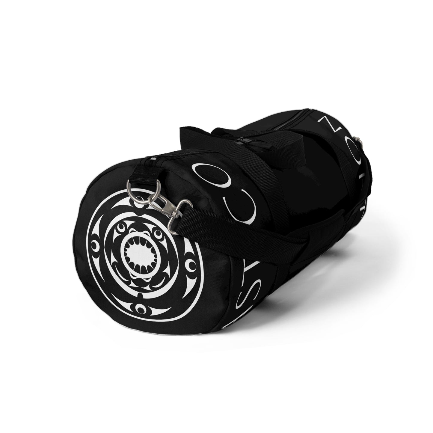 Copy of Classic Black Duffel Bag – Travel Gym Weekend Carryall