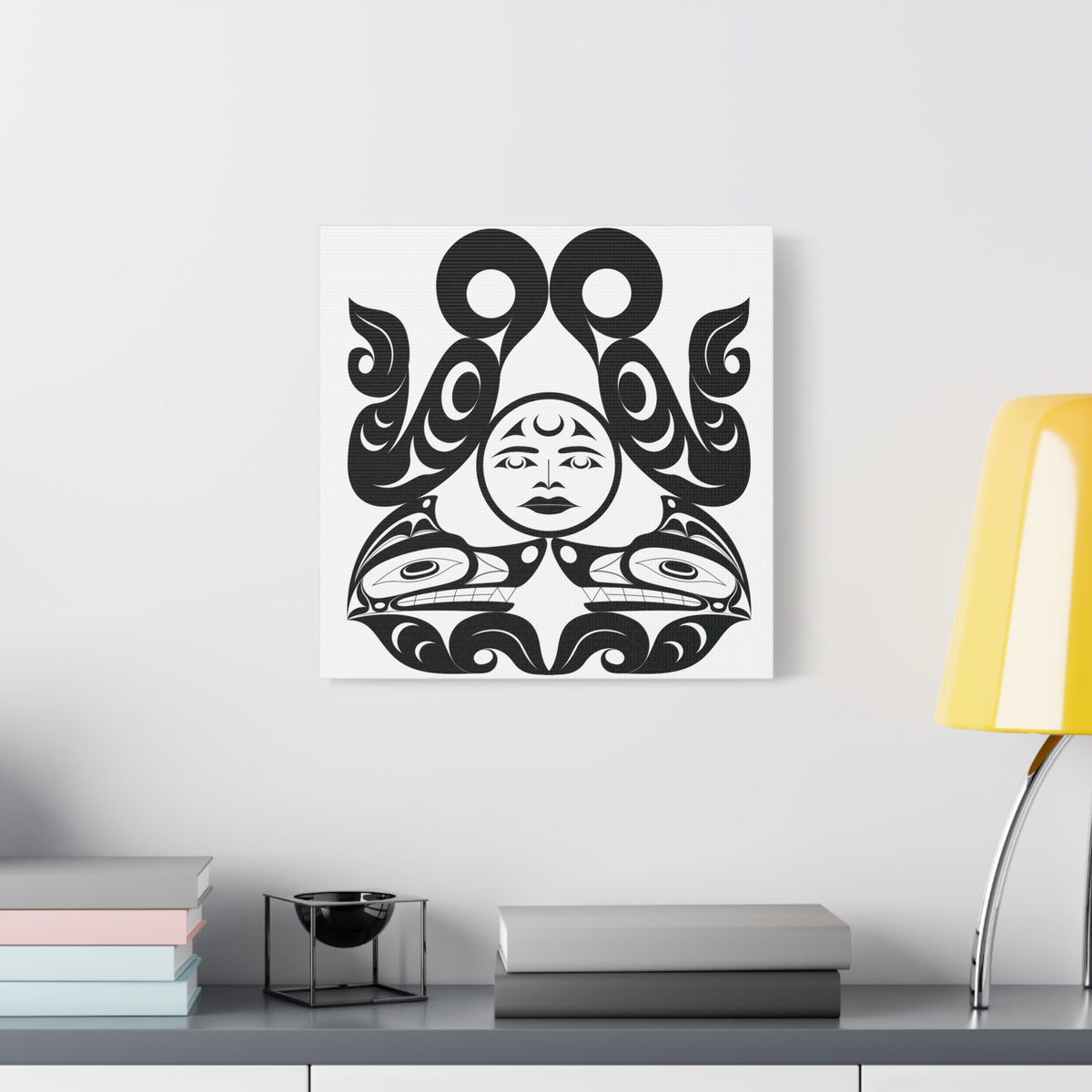 Tsuu-Baa-Asatx Wolves Canvas Print