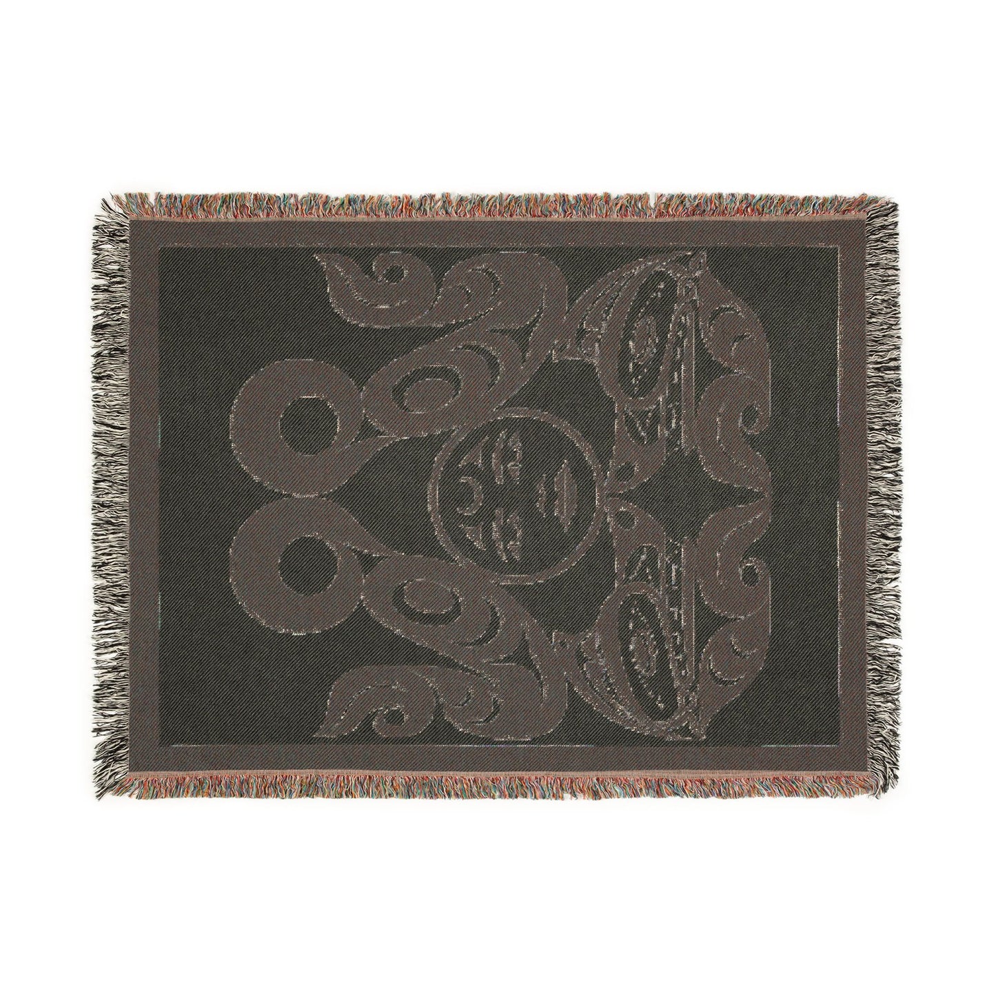 Tsuu-Baa-Asatx Wolves Woven Blanket