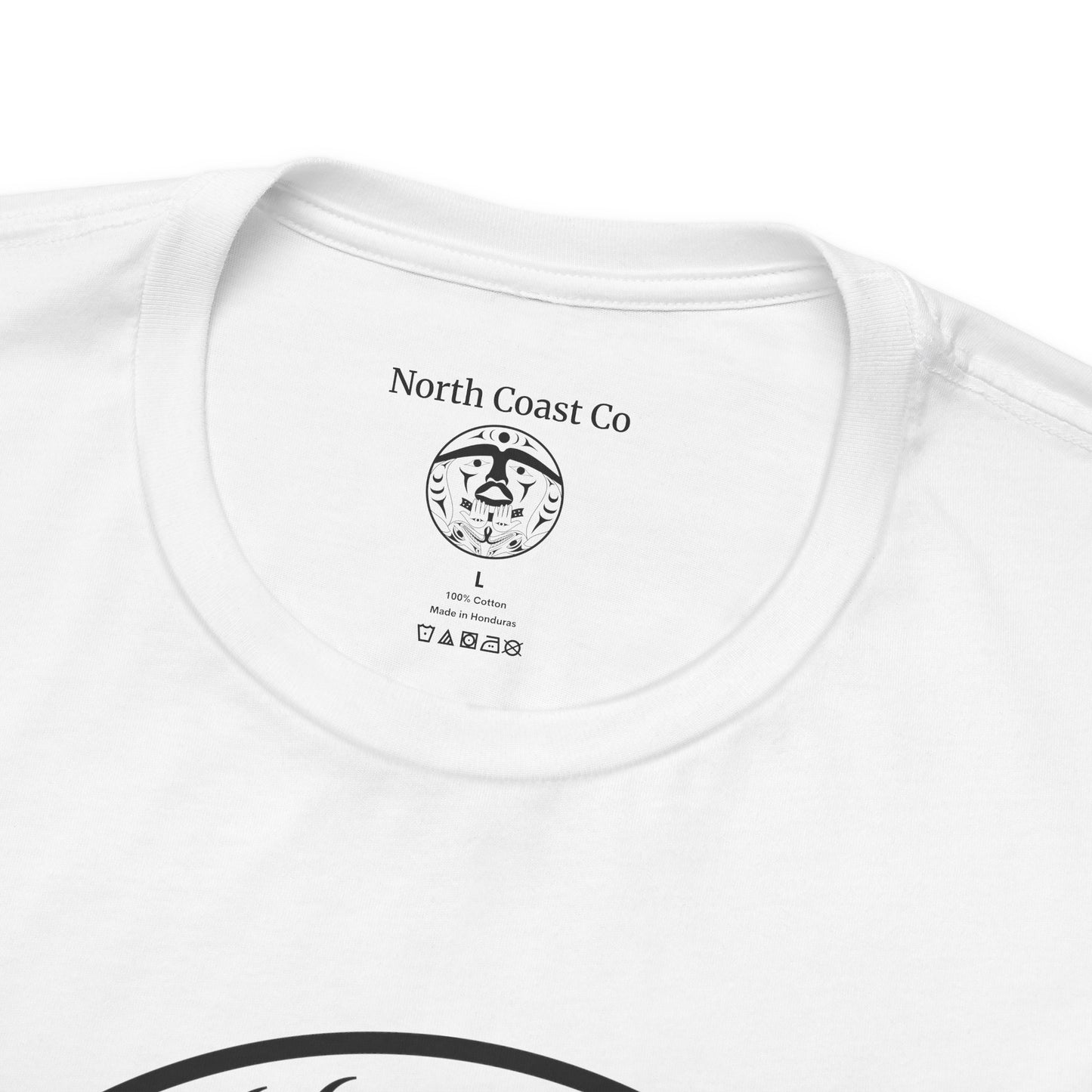 Unisex T-Shirt with “Xwechtaal” design by Joshua Watts