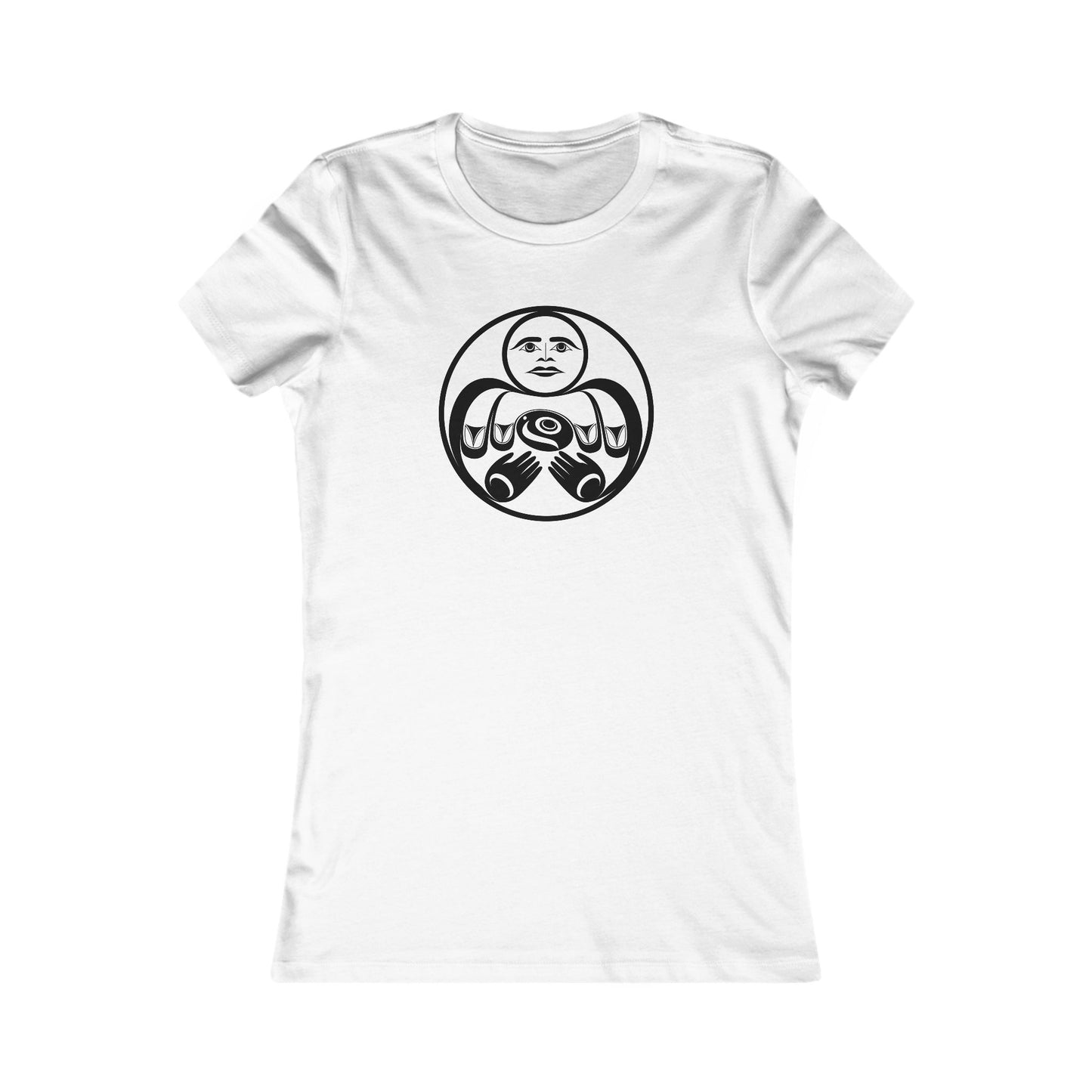 Women's fit T-Shirt featuring “Hishuk’ish Tsawassen” design by Joshua Watts