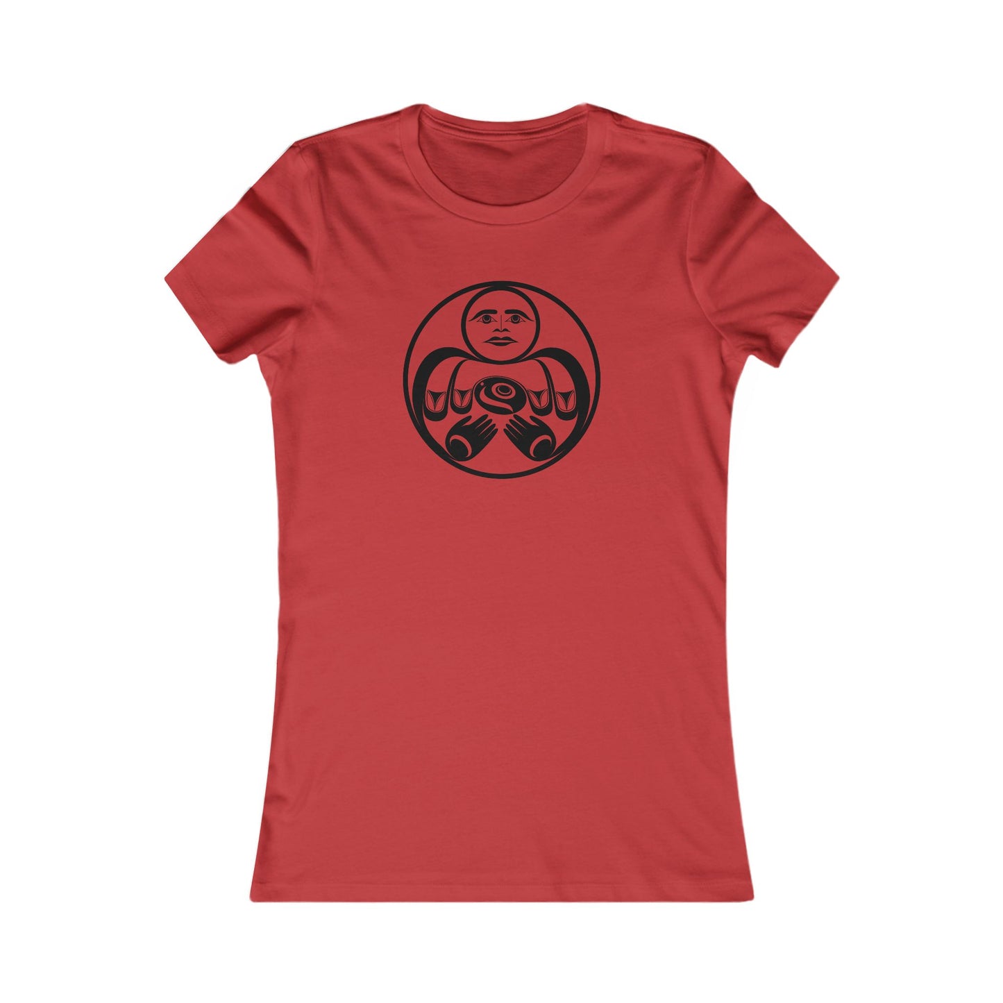 Women's fit T-Shirt featuring “Hishuk’ish Tsawassen” design by Joshua Watts