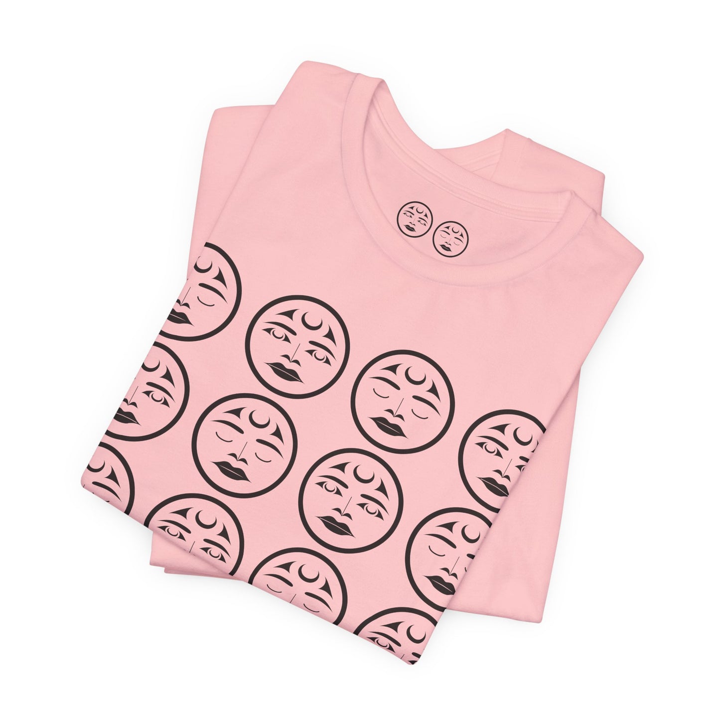 Unisex T-Shirt with “Many Moons” Design by Joshua Watts