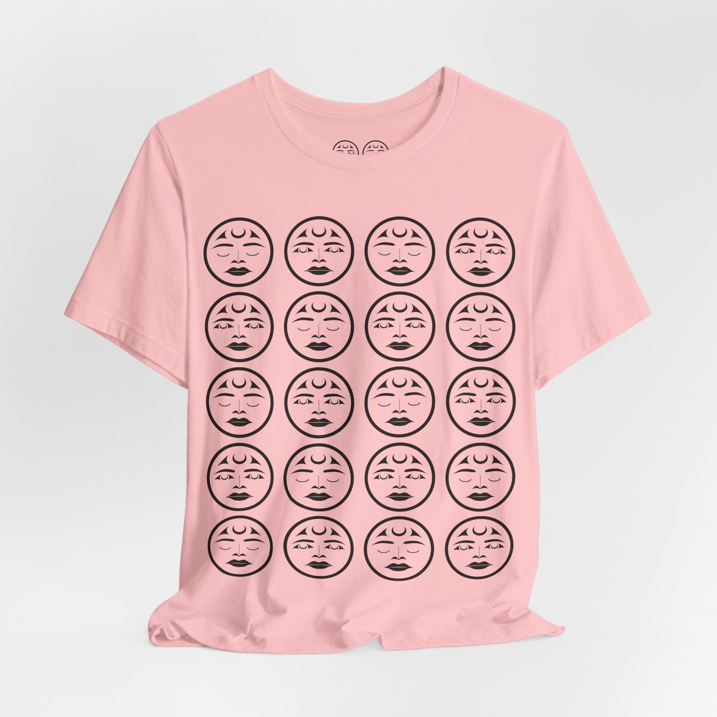 Unisex T-Shirt with “Many Moons” Design by Joshua Watts