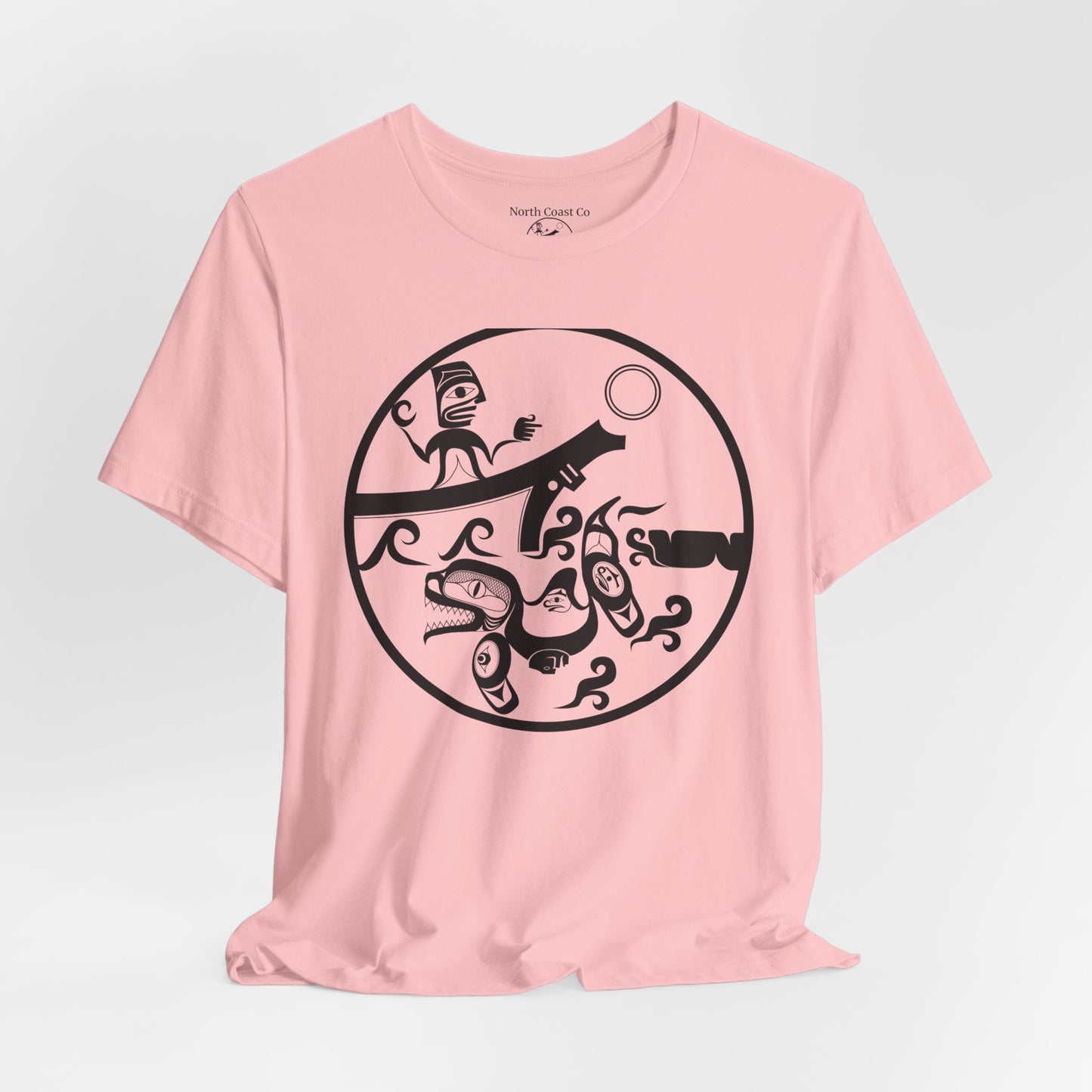 Unisex T-shirt with “observing” design by Joshua Watts