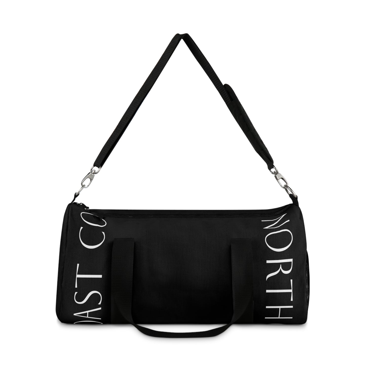 Copy of Classic Black Duffel Bag – Travel Gym Weekend Carryall