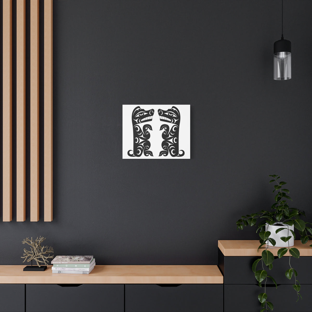 Bears Canvas Art Print