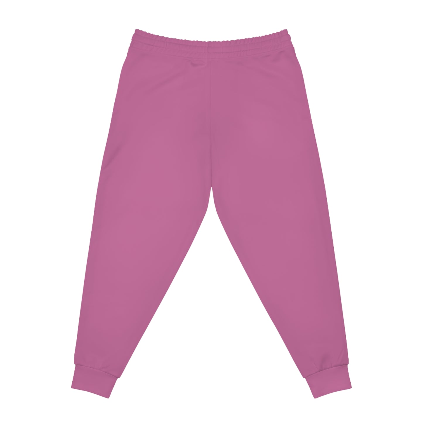 Unisex Pink and White Athletic joggers designed by Joshua Watts