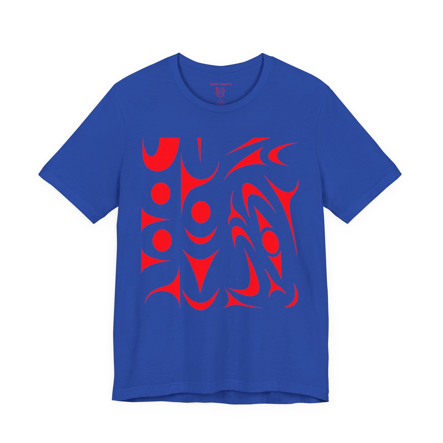 Unisex T-shirt with red Thunderbird design by Joshua Watts