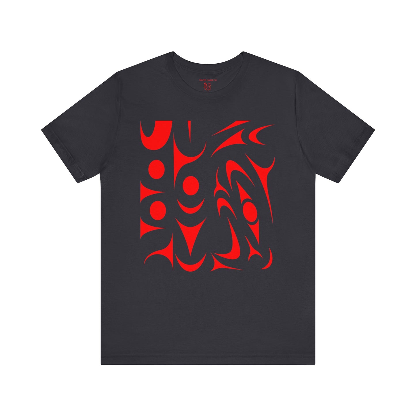 Unisex T-shirt with red Thunderbird design by Joshua Watts