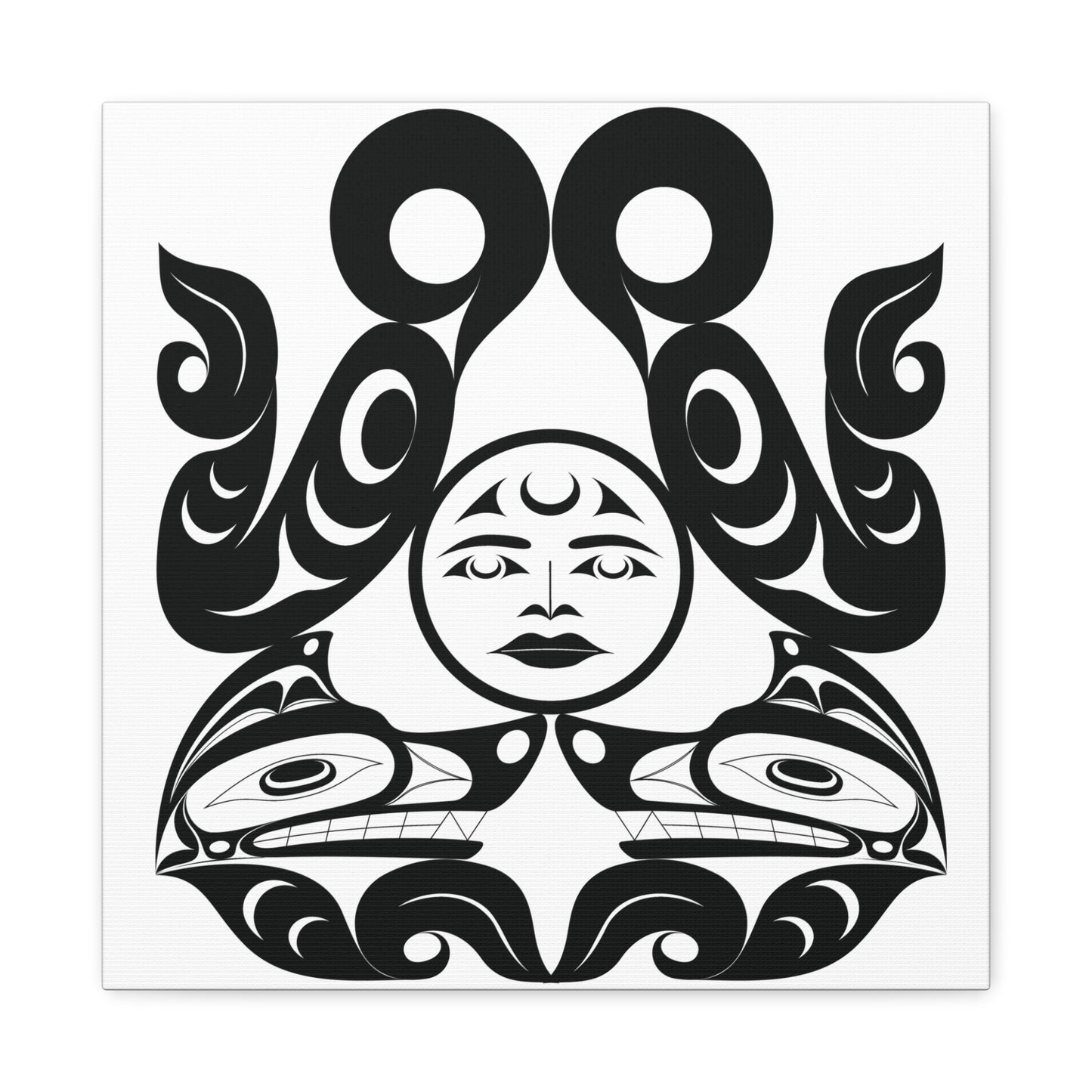 Tsuu-Baa-Asatx Wolves Canvas Print
