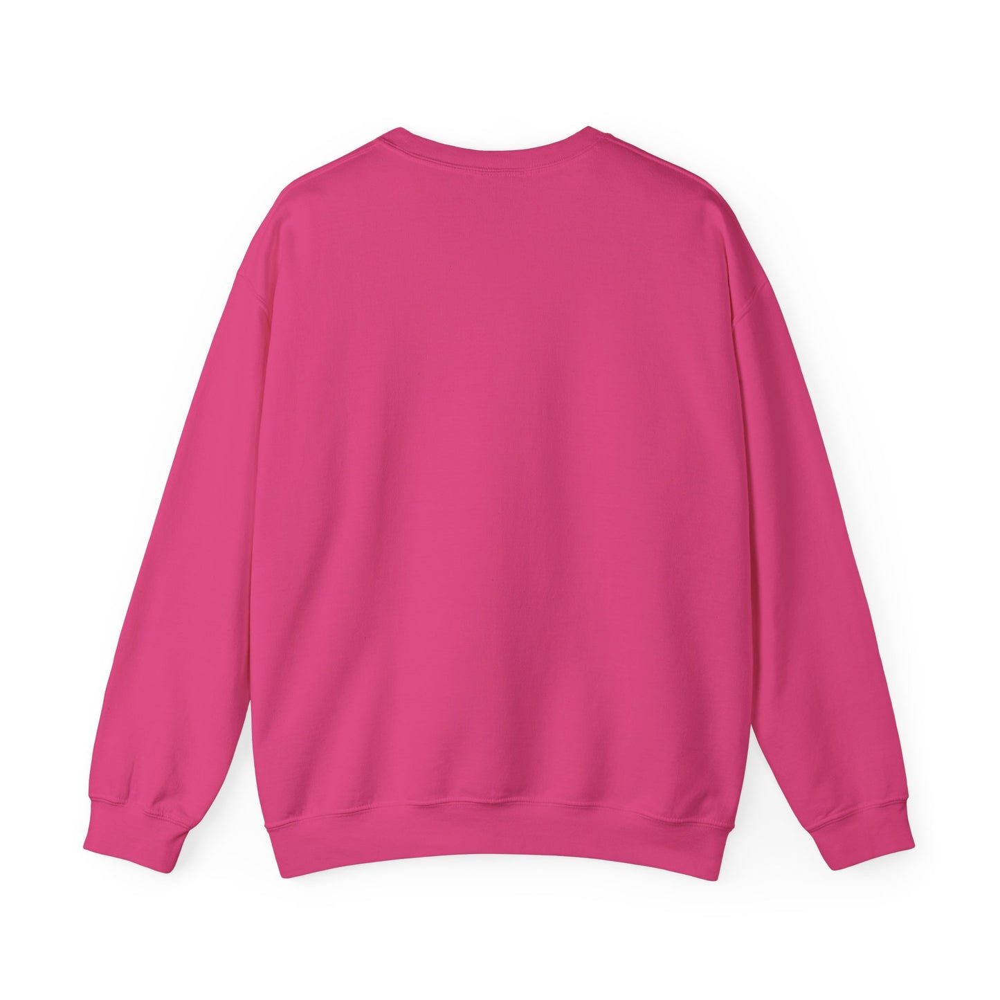 Unisex Crewneck Pullover sweatshirt with White “Salmon Run” design by Joshua Watts