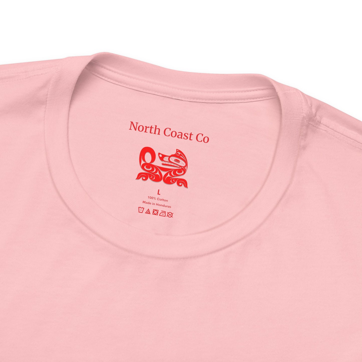 Unisex T-Shirt with Holographic “Red Wolf” design by Joshua Watts