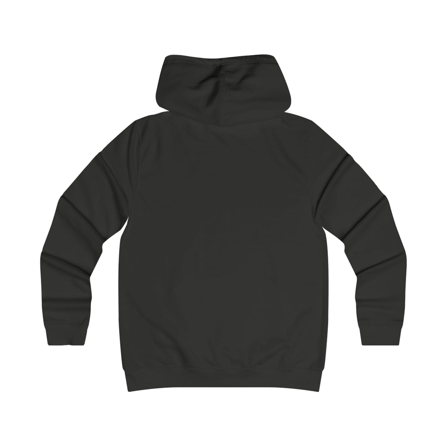 Women’s fit Pullover Hoodie with twin wolves design by Joshua Watts