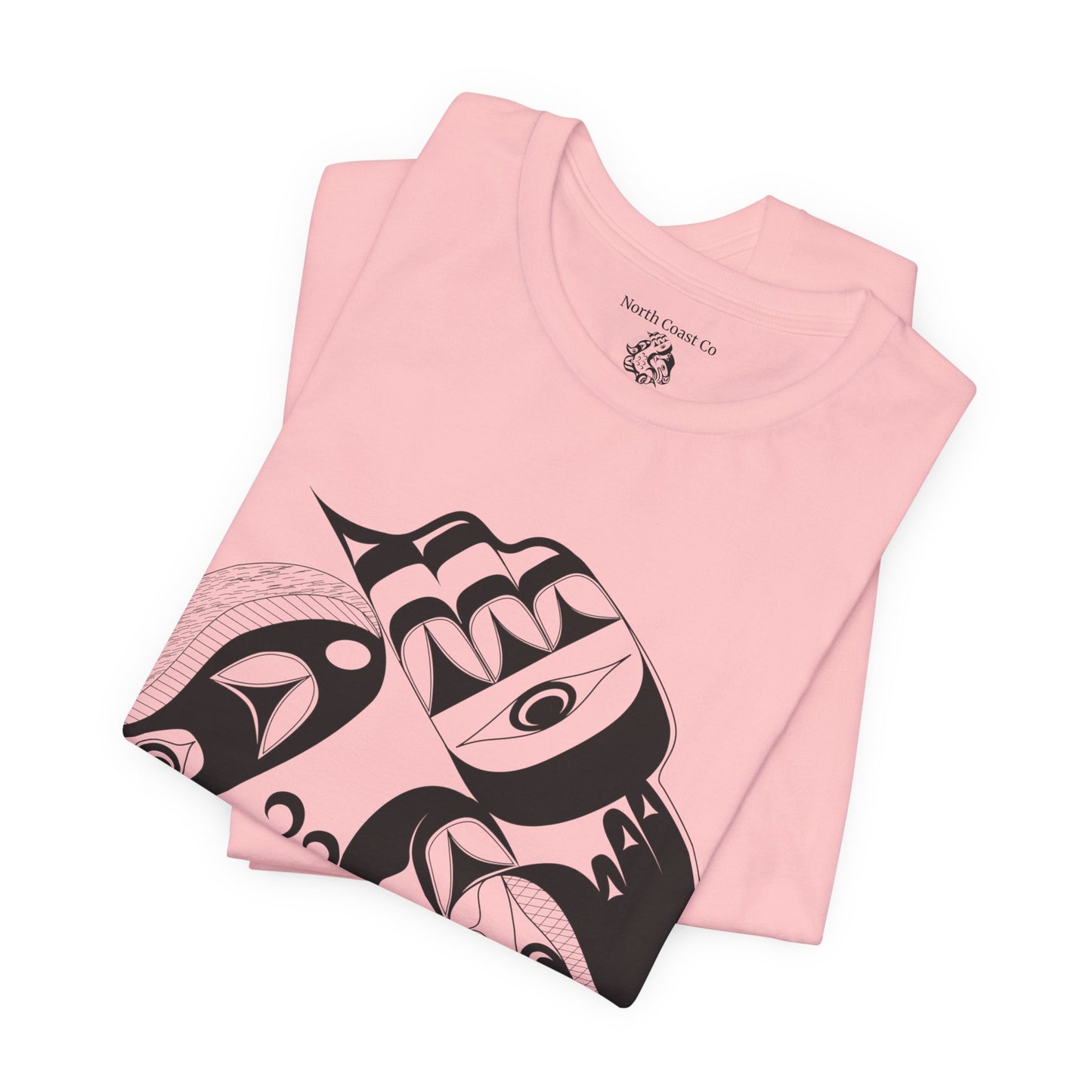 Unisex T-Shirt with “Whale Hunt” design by Joshua Watts