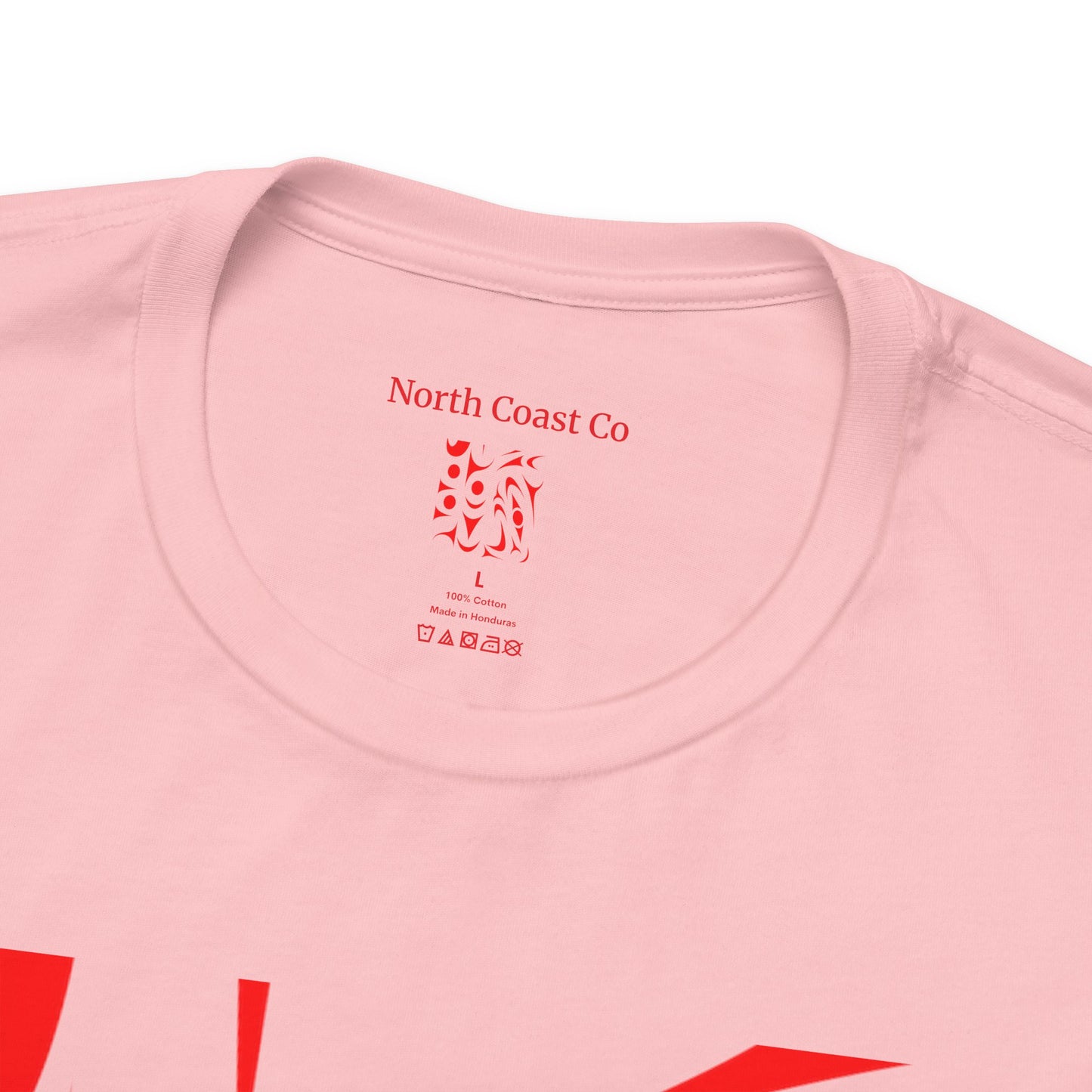 Unisex T-shirt with red Thunderbird design by Joshua Watts