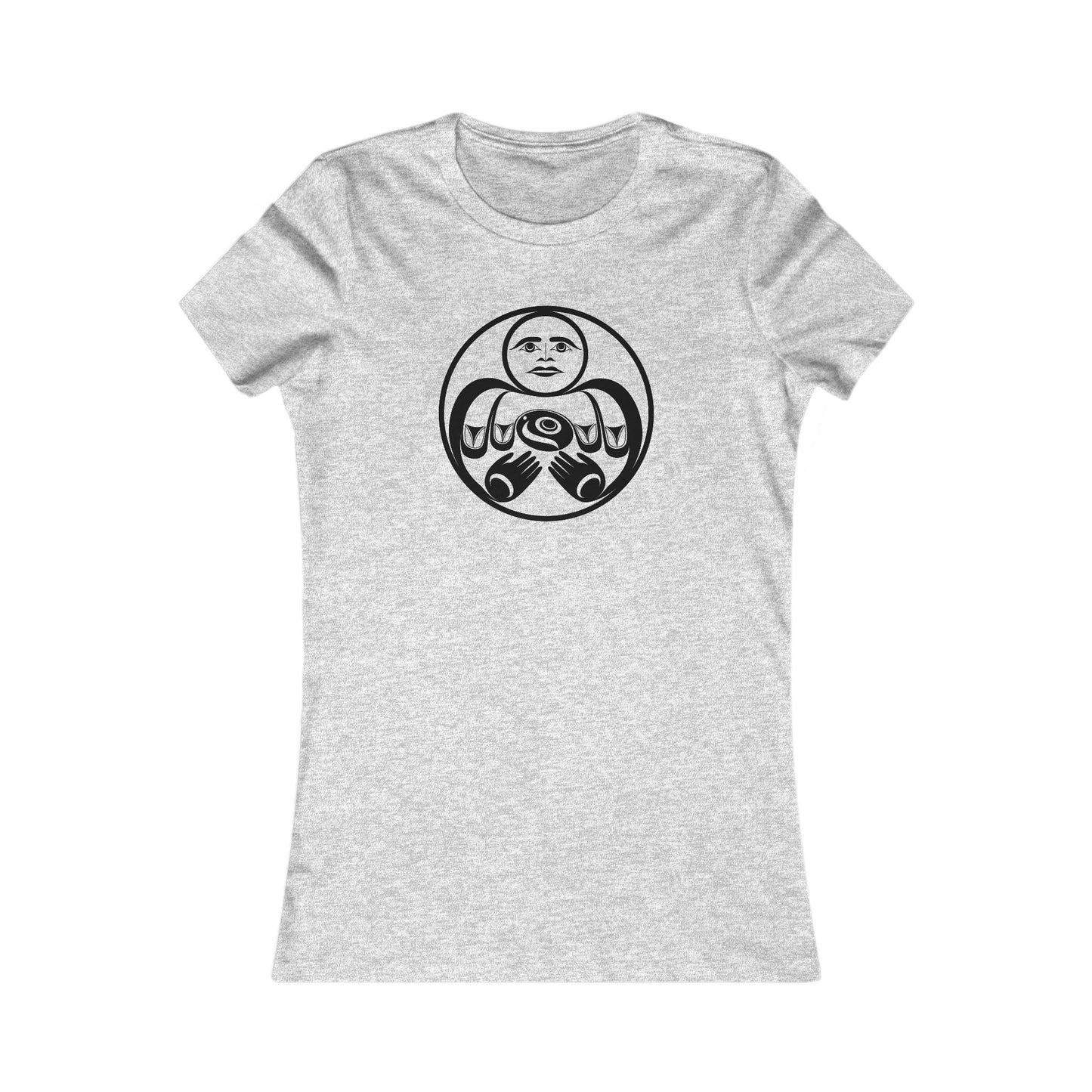 Women's fit T-Shirt featuring “Hishuk’ish Tsawassen” design by Joshua Watts