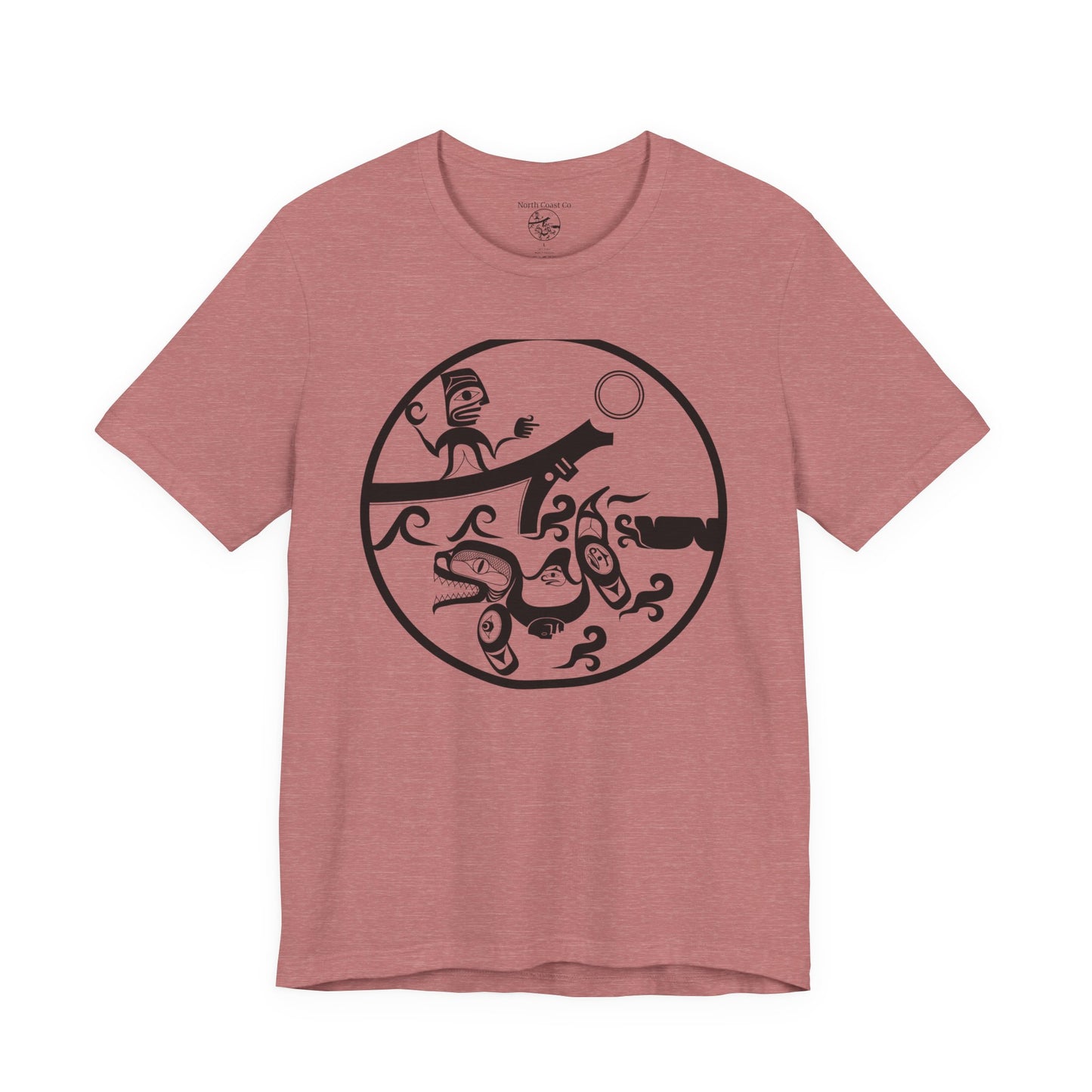 Unisex T-shirt with “observing” design by Joshua Watts