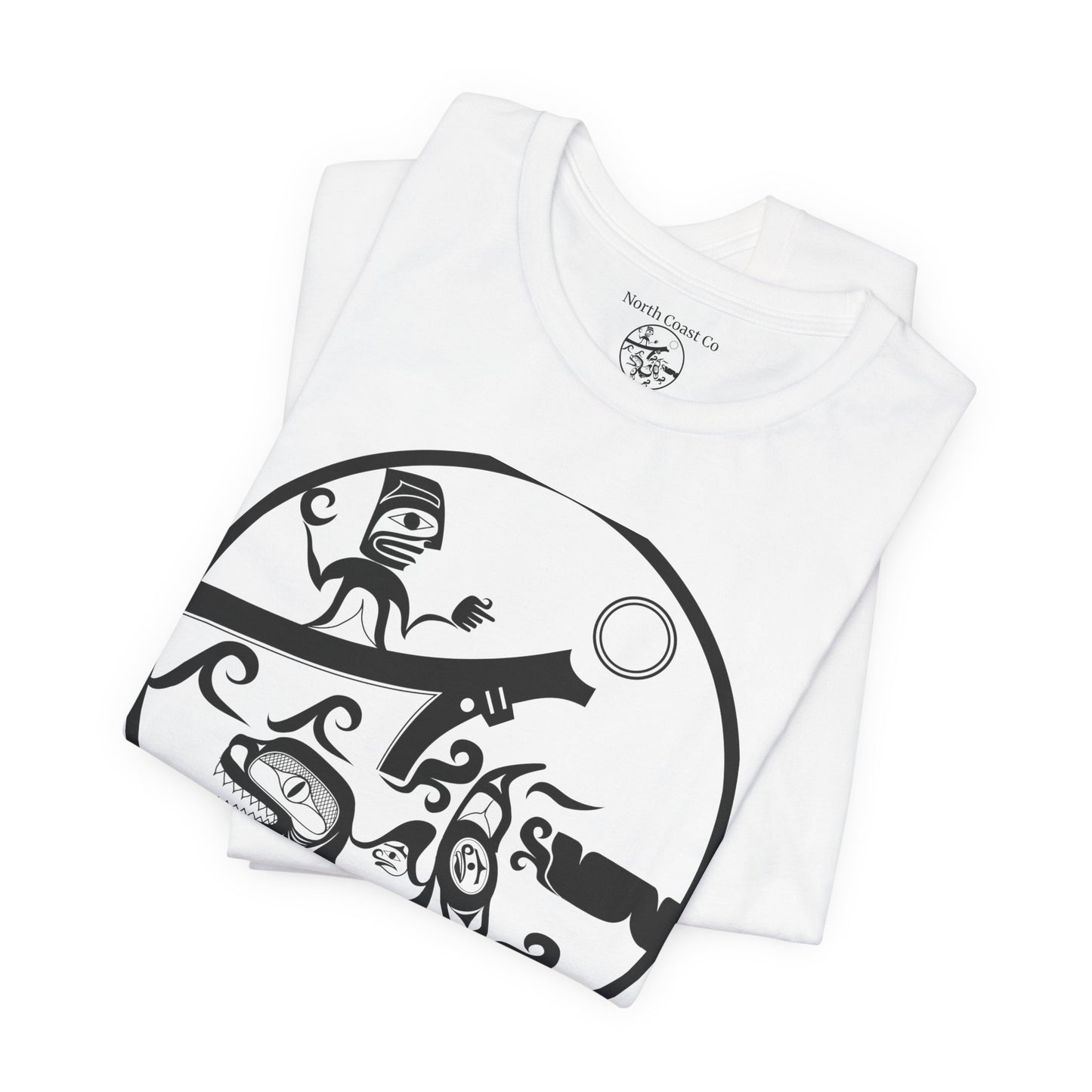 Unisex T-shirt with “observing” design by Joshua Watts