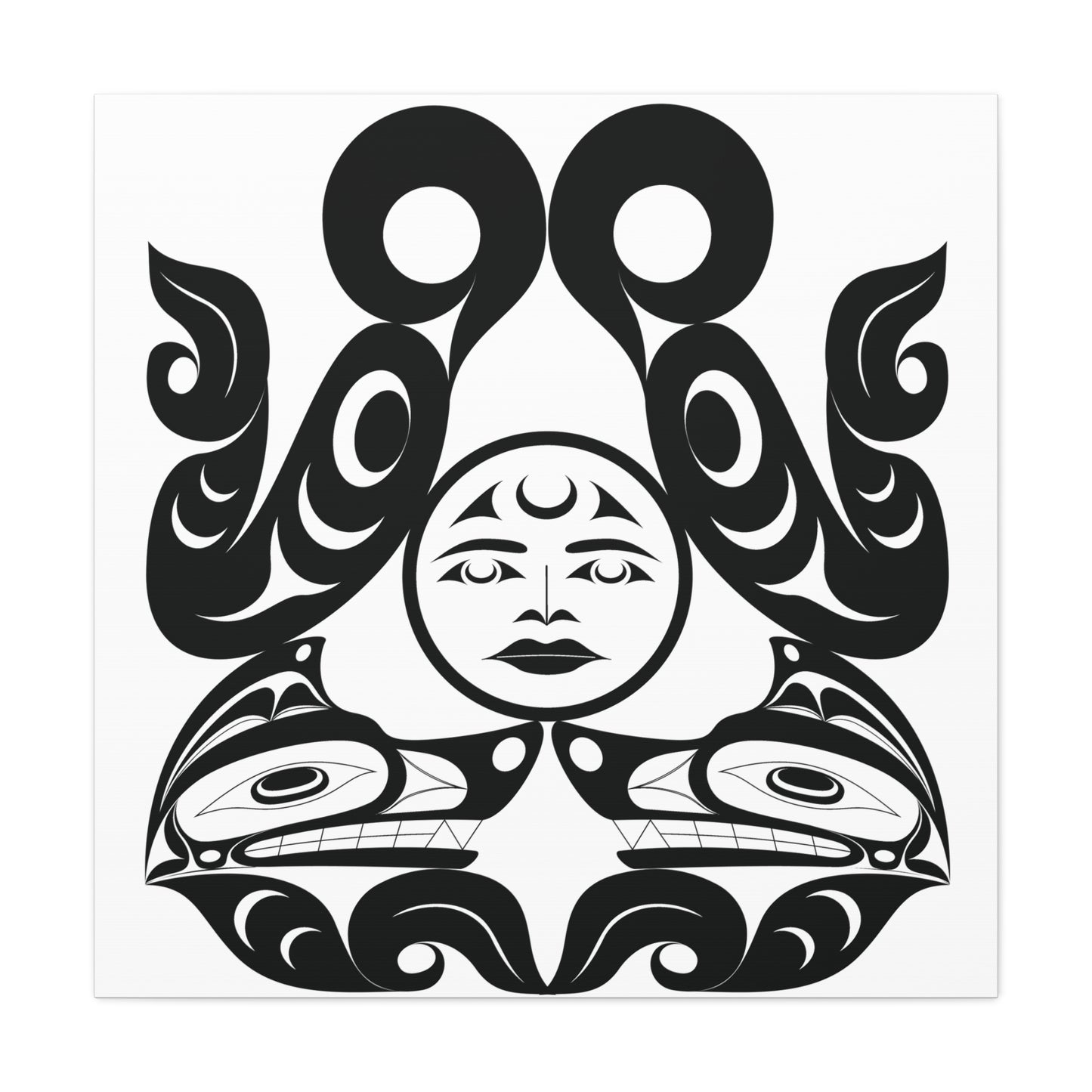 Tsuu-Baa-Asatx Wolves Canvas Print