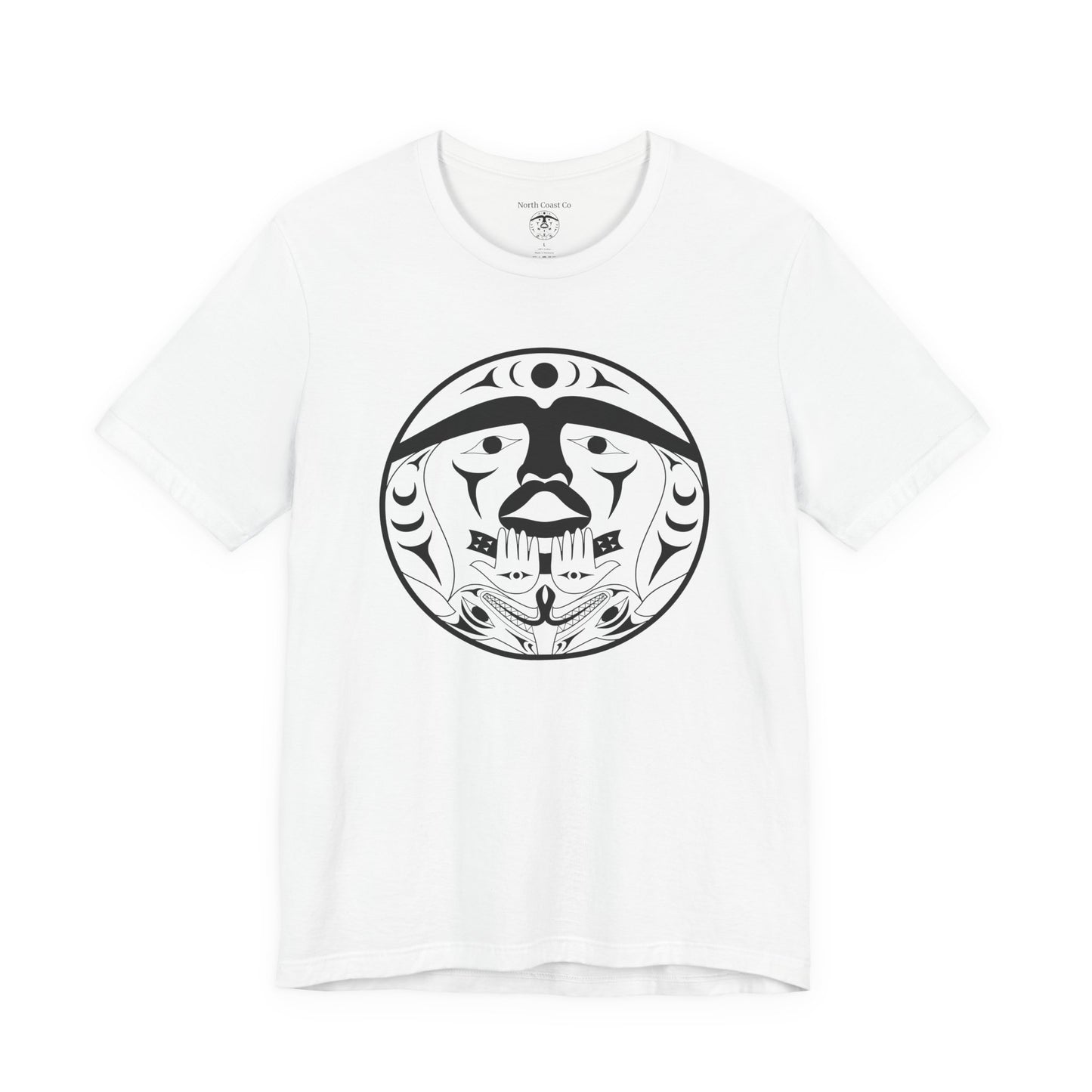 Unisex T-Shirt with “Xwechtaal” design by Joshua Watts