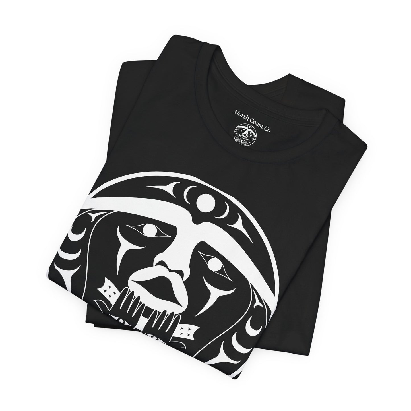 Unisex T-Shirt with “Xwechtaal” design by Joshua Watts