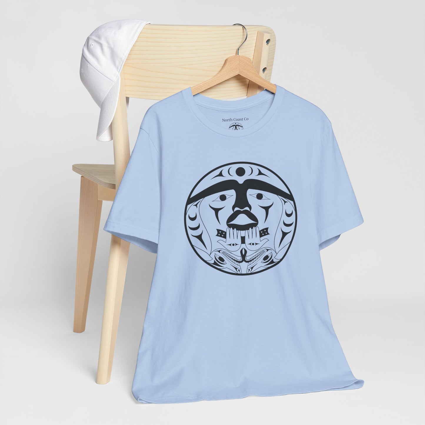 Unisex T-Shirt with “Xwechtaal” design by Joshua Watts