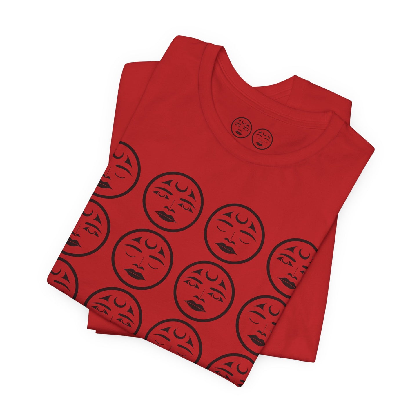 Unisex T-Shirt with “Many Moons” Design by Joshua Watts