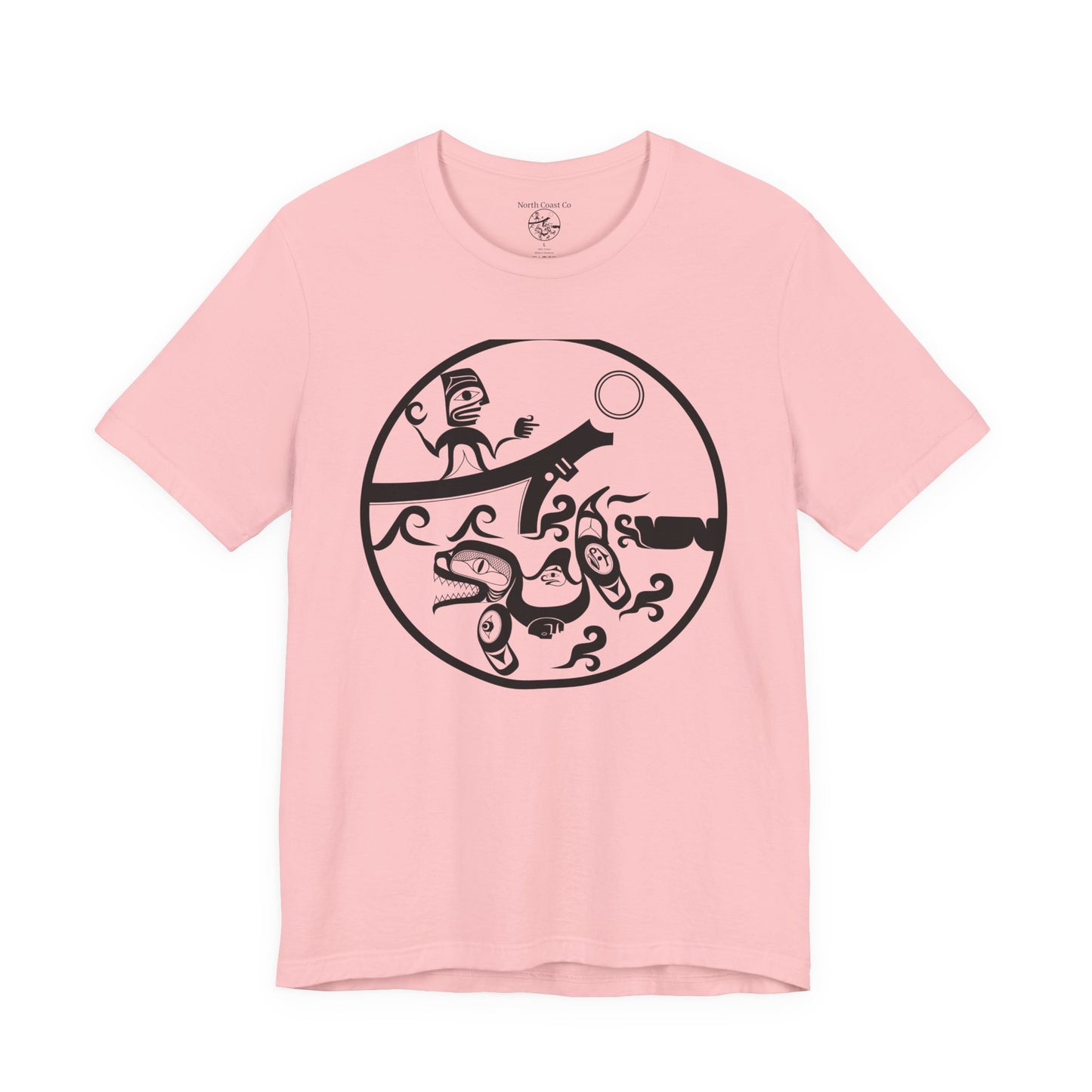 Unisex T-shirt with “observing” design by Joshua Watts