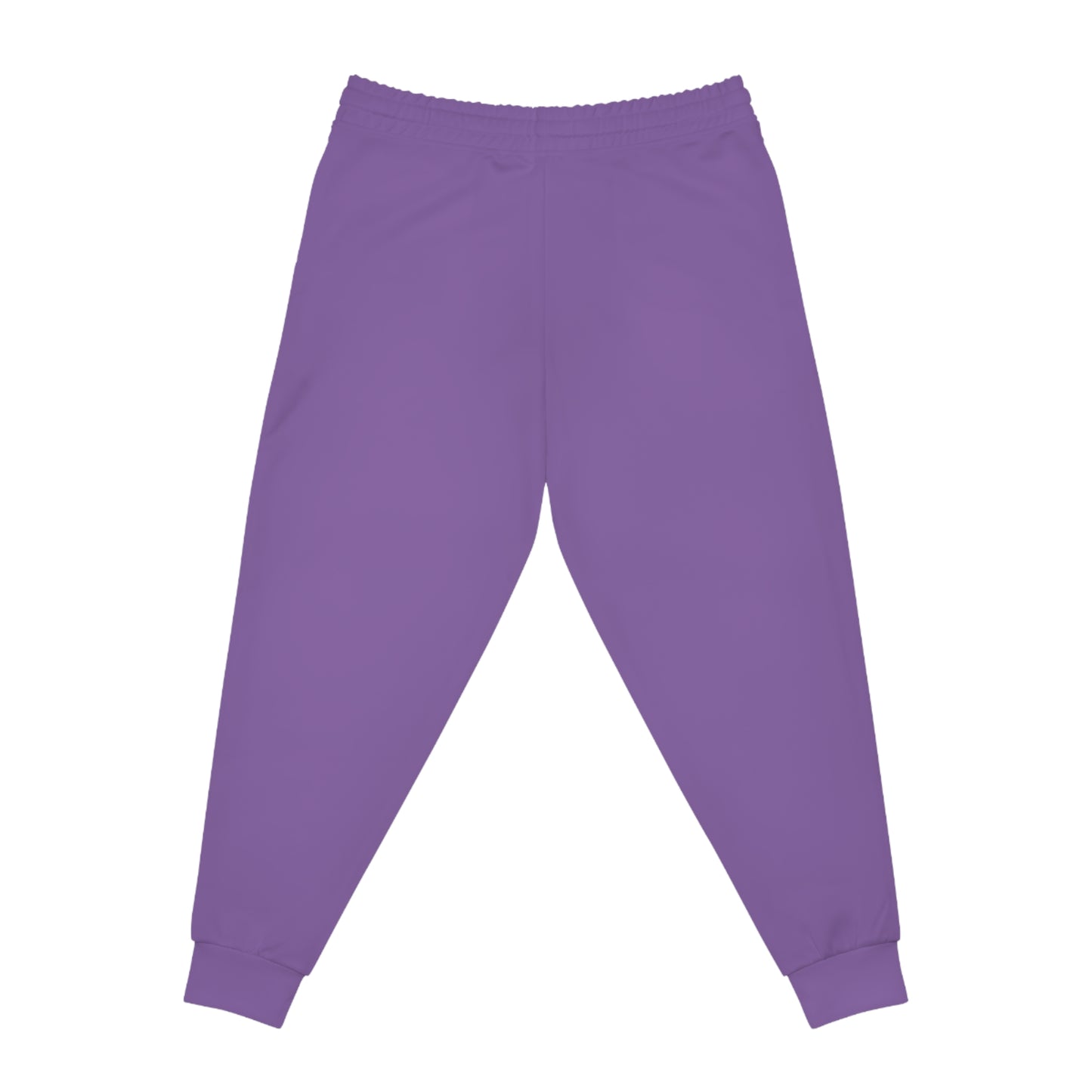Unisex Purple and White Athletic joggers designed by Joshua Watts
