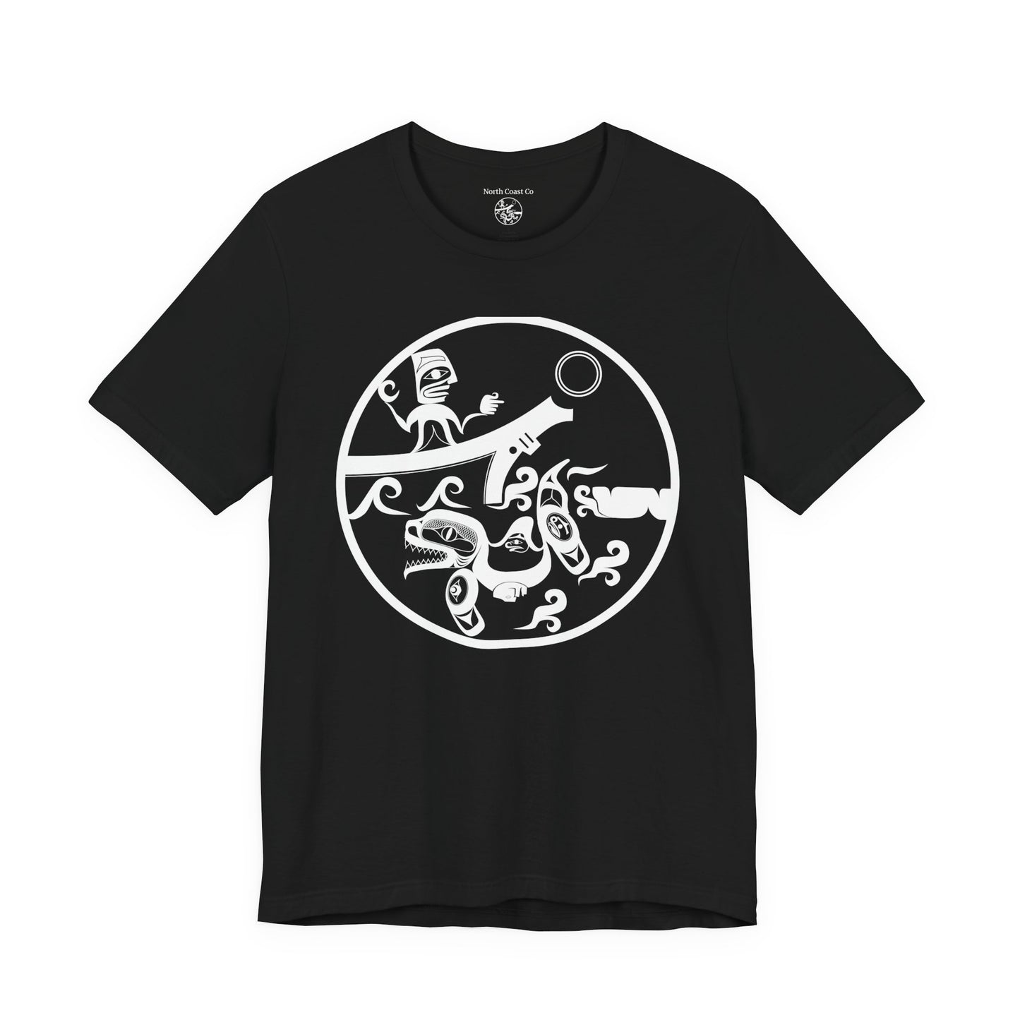 Unisex T-shirt with “observing” design by Joshua Watts